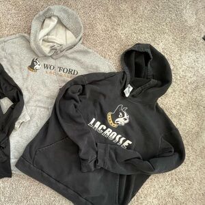 BUNDLE Adidas Wofford College lacrosse hoodies